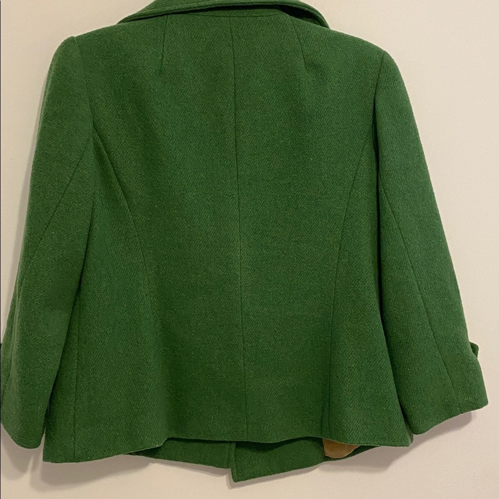 CAbi Green Double-Breasted Pea Coat - Picture 4 of 9